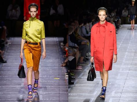 Prada: la sfilata Primavera Estate 2019 tra bon ton e psichedelia